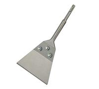 Sabre Tools Kit de herramientas de raspador de suelo SDS Plus de 5 pulgadas, elimina Thinset y adhesivos, funciona con martillo giratorio SDS-Plus (5 x 10 pulgadas)