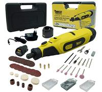 SabreCut CraftMate SCMG002EU ion de Litio 10.8 v herramienta Rotativa sin Cables Multipurpose con 42 Accesorios Incluidos