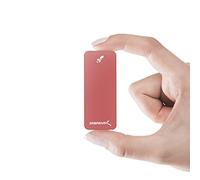 Sabrent 1TB Rocket Nano externo de aluminio SSD (rojo) (SB-1TB-NANO-RED)