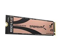 SABRENT 2280 M.2 NVMe SSD 4TB 2280 Gen 4, 7100 MB/s de Lectura, Disco Duro Interno PCIe 4.0 para Gamers, Compatible con PS5, PCs, NUCs portátiles y de sobremesa [SB-RKT4P-4TB]