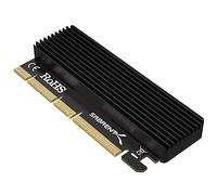 SABRENT Adaptador PCIE 3.0 X16/X8/X4 Express a M.2 NVMe SSD | con Almohadilla Térmica y Disipador Termico | Llave M SSD 2230/2242/2260/2280 | [EC-PCIE]