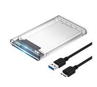 SABRENT Carcasa para Discos Duros SATA SSD/HDD de 2,5" de Alta Velocidad 5Gbps |USB 3.0 | UASP | No Requiere Herramientas | Plug and Play [EC-OCUB]