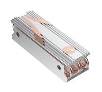 SABRENT disipador de Calor para PS5 e Instalación en PC para SSD M.2 PCIe NVMe o SSD M.2 NGFF SATA, Incluye Almohadilla Térmica M.2 para Rockets M.2 2280 SSD (SB-HTSS)