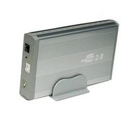 Sabrent EC-stus USB 2.0 Caja de Disco Duro Serial ATA de Aluminio Carcasa (Plata)