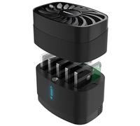 SABRENT Estación USB-C de 5 bahías para Discos Duros y SSD SATA de 2,5", con Ventilador de enfriamiento Integrado (DS-5R15)