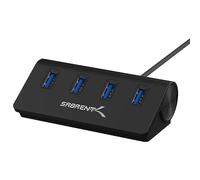 SABRENT Hub de 4 Puertos USB | USB 3.0 | Cable de 76cm | para iMac, MacBook, MacBook Pro, MacBook Air, Mac Mini, Ordenador portátil y PC [HB-MC3B]