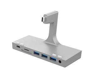 SABRENT Hub USB Tipo C 3.1 de 3 Puertos USB para iMac | Lector de Tarjetas SD/Micro SD | Conector para Auriculares | USB Tipo C | HDMI 2.0 | (iMac 2017 a 2020) [HB-SIMC]