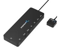 SABRENT KVM Switch USB Tipo C Dual con Power Delivery [USB-CKDH]