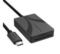 SABRENT Lector de Tarjetas SD USB Tipo C, UHS-II SDXC de Doble Ranura y microSDXC SD 4.0 | Compatible con Windows y Mac OS [CR-CSDM]