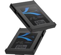 SABRENT Paquete de 2 Tarjetas de Memoria Rocket CFX 512GB CFexpress Tipo B, R1700MB/s W1500MB/s (CF-XTBT-512X2)
