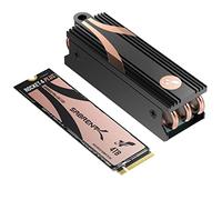 SABRENT Rocket Unidad de estado sólido interna 4 PLUS SSD con disipador térmico de 4TB PCIe Gen 4 NVMe M.2 2280, velocidad extrema, gestión térmica [SB-RKT4P-HTSP-4TB]