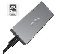 SABRENT SSD Externo de Aluminio Rocket Pro 512GB NVMe USB 3.1 [hasta 1000 MB/s] (SB-512-NVME)