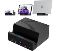 SABRENT USB-C Estación de Acoplamiento Universal para portátiles. DisplayLink. Salida de Video Doble para portátiles, ultrabooks, Chromebooks, MacBooks, iPads, Tabletas y Smartphones (DS-UICA)