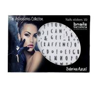SABRINA AZZI Sabrina Bnails Deco Stickers (Letras) (104), Estándar, Único