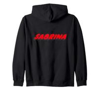 Sabrina | Cantante Canciones Música Corto Sudadera con Capucha