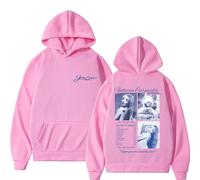 Sabrina Carpenter Sudadera con Capucha Hombre Mujer Estampada Ropa Urbana Manga Larga Sudadera Informal Moda Jersey Hoodies XS~4XL-Pink||s