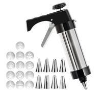 Sac À À Poche per Cupcake - Kit de inyección para llenado de acero, mango ergonómico, puntas varias, material resistente | Pastelería Dessert Herramientas para panadería doméstica para chef Pri