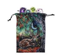 Sac à Cordon de dés,Sacs de jeu de tarotPochettes de tarotavec cordons | Poche de Rangement Double Face Couleur, poch e, sacs en bijoux, Sxf09#, Siehe Beschreibung, Ver descripción