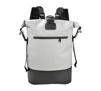 Sac À Dos De Randonnée Étanche - Sac D'extérieur 15,8 Pouces 25 L, Sacs À Dos À Roulettes En PVC | De Sport Léger Et Durable Pour Hommes Et Femmes, Anti-poussière, Randonnée, Trekking, Salle De, Gris