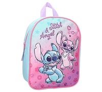 Sac à dos Stitch et Angel Hello Cutie Disney Lilo & Stitch - Sac à dos pour enfants | école maternelle - color rosa - dimensiones 29 x 22 x 9 cm, multicolor, cintura única