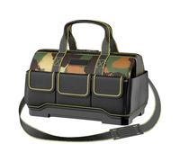 Sac à Outils Hommes - Organizador extensible de 12 pouces | Sac Imperméable Multi Compartiments - Idéal para électriciens mécaniciens menuisiers et ouvriers du bâtiment portable et