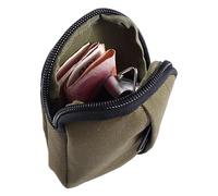 Sac banane d'extérieur - Pochette portable, petite fermeture éclair | Organiseur utilitaire compact, porte-monnaie pratique, porte-cartes, pochette en nylon pour écouteurs, étui de voyage léger, sac d