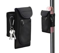 Sac de Gym Magnétique, Aimants Puissants et Espace pour Tout Ranger, Suffisant pour Une Bouteille, Une Carte ou de Petits Objets à la Salle de Sport, Noir