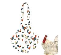 Sac de Transport - Écharpe Volaille | Portable Robuste Facile à Utiliser Respirant et Confortable pour Poulet, Poule, COQ, Oiseau, Sling Immobilisation, Protection Ailes