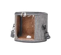 Sac De Transport Pour Animaux 23x13x19 Cm - Pochette En Portable Avec Fenêtre Transparente - Cage Légère Respirante Pour Hamster Oiseau Lézard Lapin Chiot Voyage Extérieur