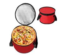 Sac D'isolation Circulaire - Étui Au Refroidisseur De Déjeuner, Support D'alimentation Étanche, Coque De Stockage Douce | Sac De Pique-nique Pliable Avec Couche Thermique Pour La Plage De La Plage De