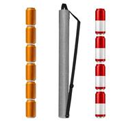 Sac Isotherme De Golf Pour Canettes En Tissu Oxford | Manchon Porte-Bière Long De 83cm Avec Poches | Glacière Tube Tube Portable Pour Boisson Plage Camping Fête Des Pères