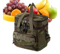 Sac Isotherme Pour Le Repas De Midi - Glacière Isotherme 19 Litres Pour Repas, Glacière Portable | Sac De Conservation Alimentaire, Conteneur Thermique - Idéal Pour Camping, Travail, Voitur, Verde, se