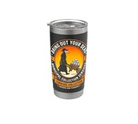 Saca a tus muertos - Divertido doctor de la peste espeluznante y gótico terror Vaso térmico de acero inoxidable de doble pared