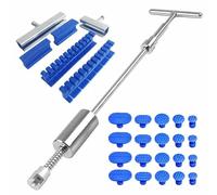 Saca Bollos De Chapa Coche, Sacabollos Coche Herramientas de reparación de abolladuras sin pintura for coche, Kit de extracción de extractor, martillo deslizante, herramienta de martillo inverso, vent