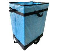 Saca última milla - Impermeable para Reparto - Saca Delivery - Con Suelo Reforzado, Apertura Rápida y Plegable