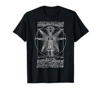 Sacacorchos camarero enófilo hombre de Vitruvio Da Vinci vino Camiseta