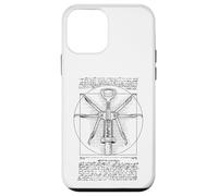 Sacacorchos camarero enófilo hombre de Vitruvio Da Vinci vino Carcasa para iPhone 12 mini