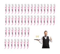 Sacacorchos Camarero Profesional,Abridor de Vino，3 in 1 Abrebotellas Vino de Accesorios Vino Acero Inoxidable (12, Rosa)