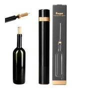 Sacacorchos de vino, extractor de aguja, bomba de presión de aire para botellas, para cocina, hogar, restaurante, bar, exterior, pícnic, hotel, cena, , reunión