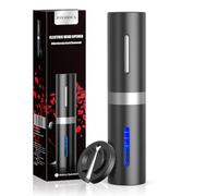 Sacacorchos eléctrico, abridor de vino profesional, con cortador de papel de aluminio Automático para Hogar,Bar y como Regalo
