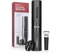 Sacacorchos eléctrico inalámbrico (3 en 1), Abridor de botellas del vino, abrebotellas con cortador de hojalata y bomba de vacío，Ideal para reuniones familiares, bares y regalos (1 pack)