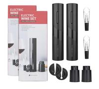 Sacacorchos eléctrico Portátil，Mafiti MD700 Abridor eléctrico de botellas de vino，Ideal para reuniones familiares, bares y regalos (2 pack)