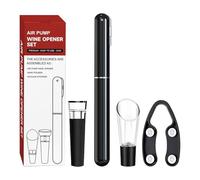 Sacacorchos Manual para Abrir Botellas de Vino,Herramienta Portátil de Viaje para Quitar Corchos | Abrebotellas de Bomba para Vino y Sacacorchos | Para Hogar, Cocina, Bar, Boda, Restaurante, Apartamen