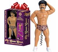 Sacacorchos Mr Lover Lover® | Figura de sacacorchos de primera calidad | Mejor | Steeve | Inusual | Diversión para el aperitivo | 100% divertido | Humor | Idea de regalo | SparkL®
