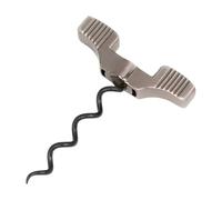 Sacacorchos para botella de vino Herramienta de barra ergonómica de acero | Abrebotellas manual para vino para acampar restaurante recepción interior casa cocina