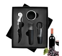 Sacacorchos para botellas de vino | Sacacorchos de cocina abridor de vino - Juego de herramientas manuales de acero inoxidable para vacaciones, restaurante, fiesta, fiesta, hogar, bar, comedor, cocina