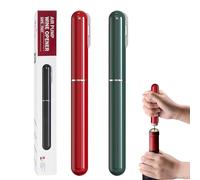 Sacacorchos Profesional de Aire a Presión (Pack de 2) - FBBULES Abridor de Vino que Extrae el Corcho sin Romperlo en Segundos. Aguja Acero Inoxidable y Cortacápsulas Regalo para Amantes del Vino