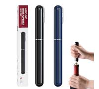Sacacorchos Profesional de Aire a Presión (Pack de 2) - FBBULES Abridor de Vino que Extrae el Corcho sin Romperlo en Segundos. Aguja Acero Inoxidable y Cortacápsulas Regalo para Amantes del Vino