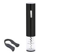 Sacacorchos - sacacorchos eléctrico a pilas, funciona con 4 AA (no incluidas), incluye descapsulador y abrebotellas para vino.