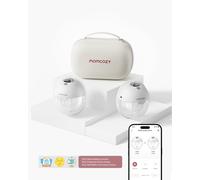 Sacaleches portátil M5 Smart - versión mejorada con control por app | Modelo de extracción: Doble | Color: Gris Quill